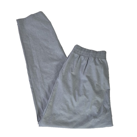 Uniqlo Pants Mens L Light Blue AIRism Elastic Drawstring Waist Taper Legs‎ NWOT - Picture 1 of 12